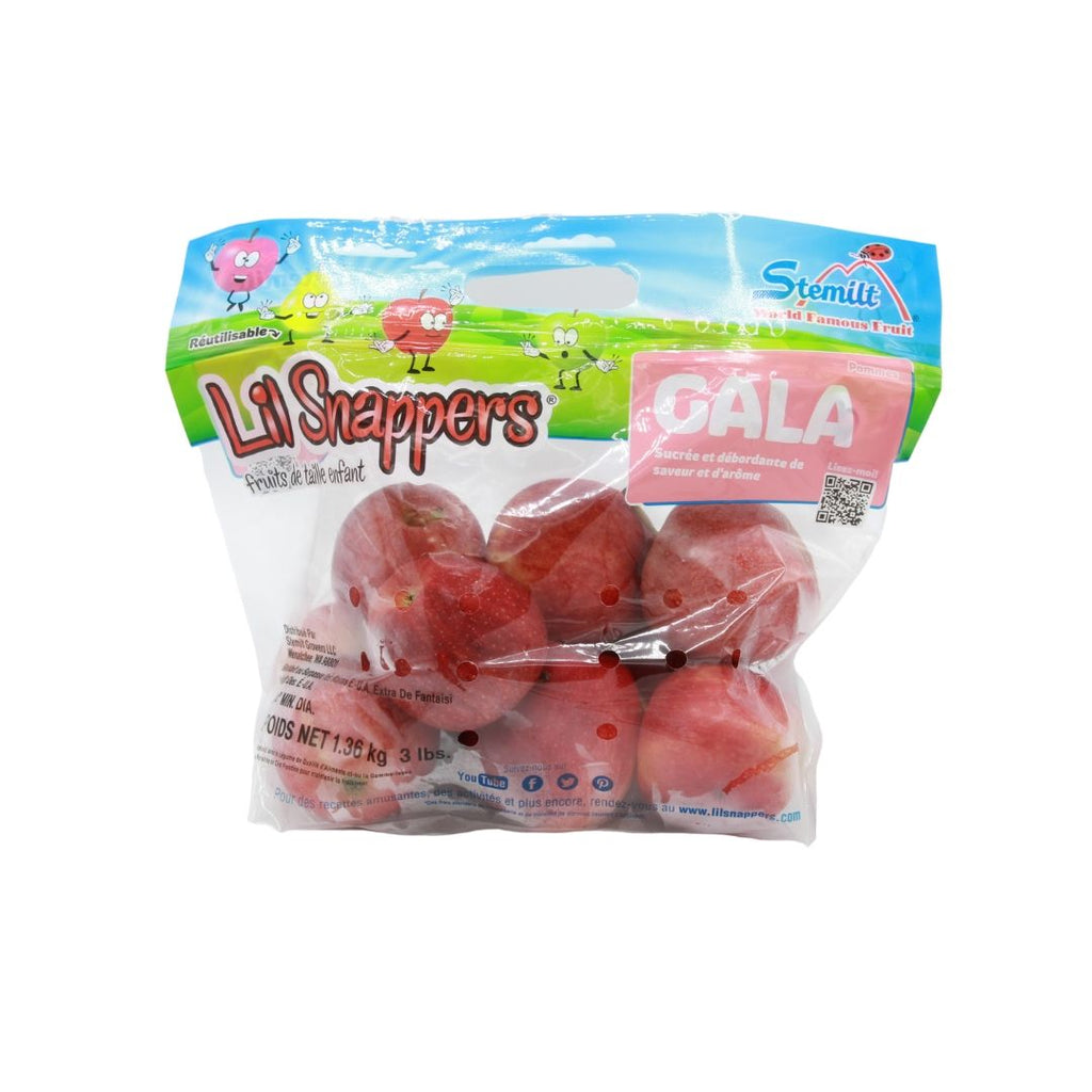 Gala Apples Bagged, 3 lbs
