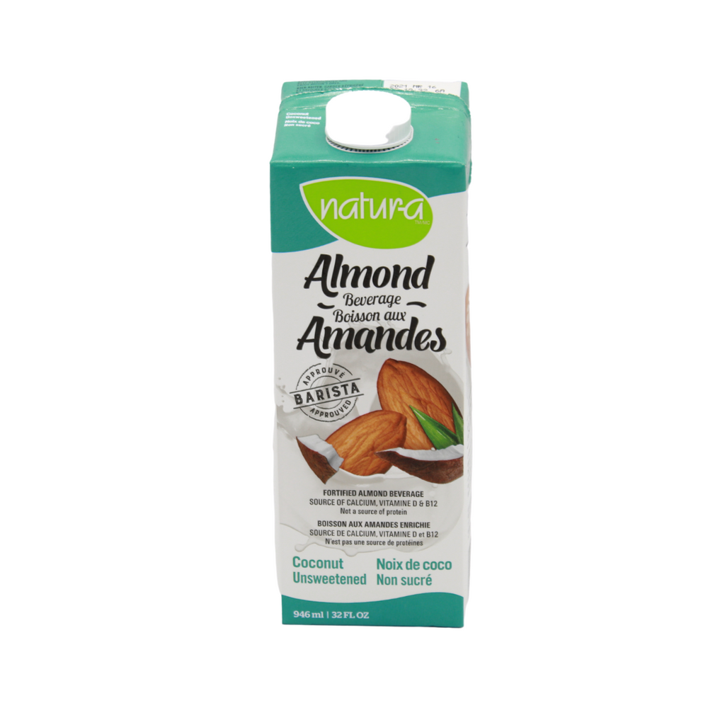Natura Unsweetened Coconut Almond Milk, 946 ml