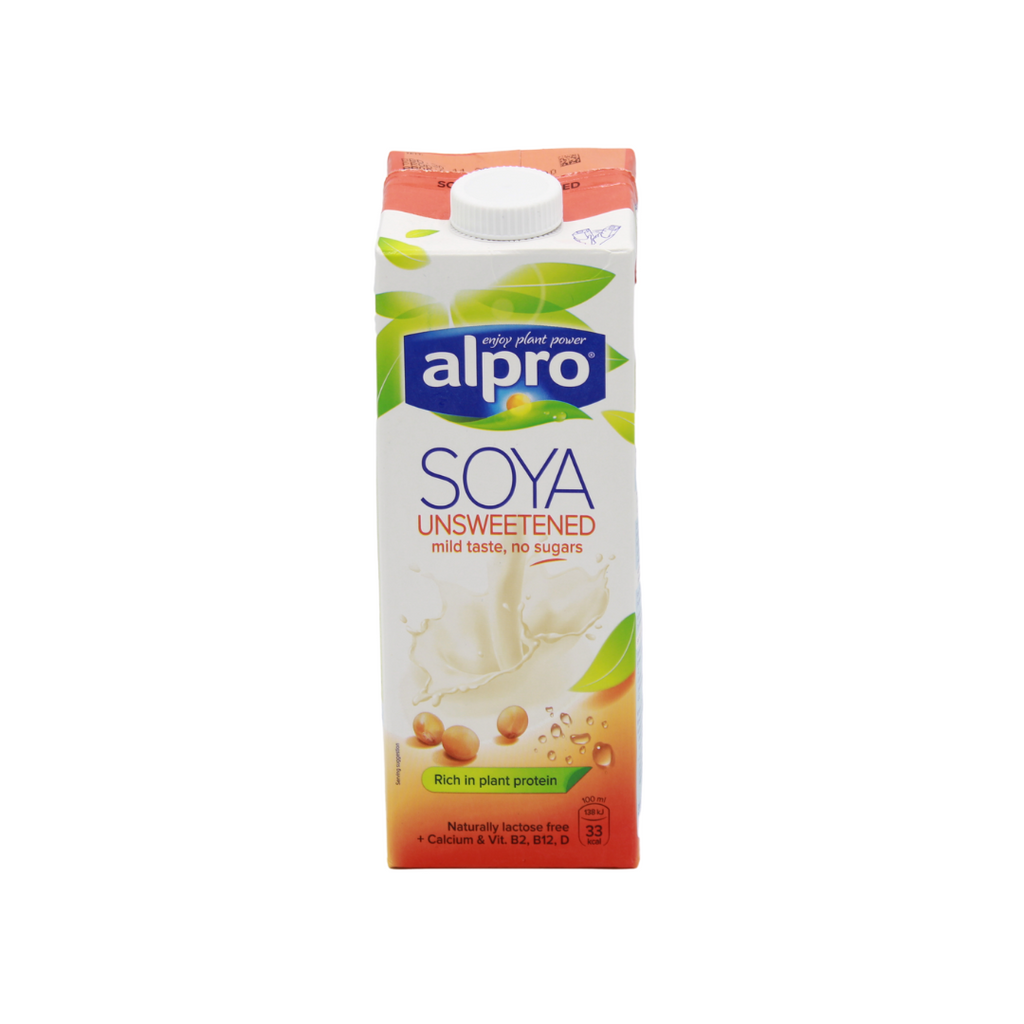 Alpro Unsweetened Soya Milk, 1 L