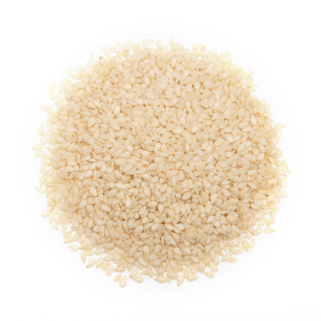 White Hulled Sesame Seed, Size 25#, 1 kg