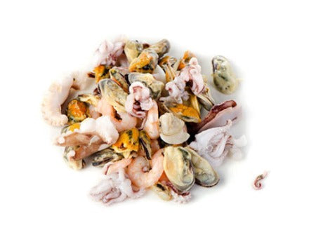 Seafood Mix (Fruits de Mer), 5 lbs Bags, 1 kg