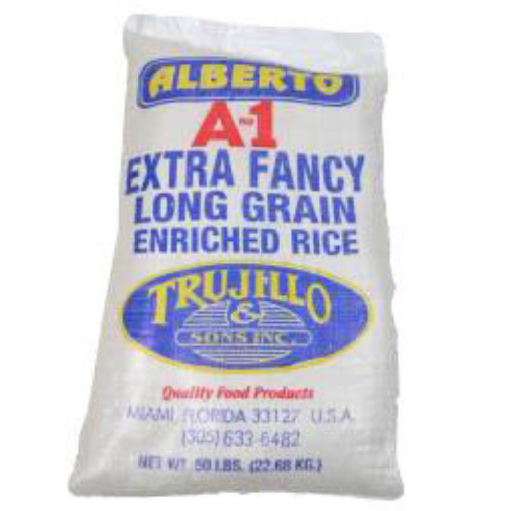 Alberto Long Grain White Rice, 50 lb