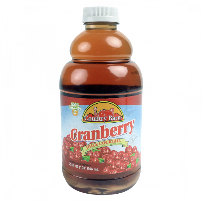 Country Barn Cranberry Juice, 32 oz