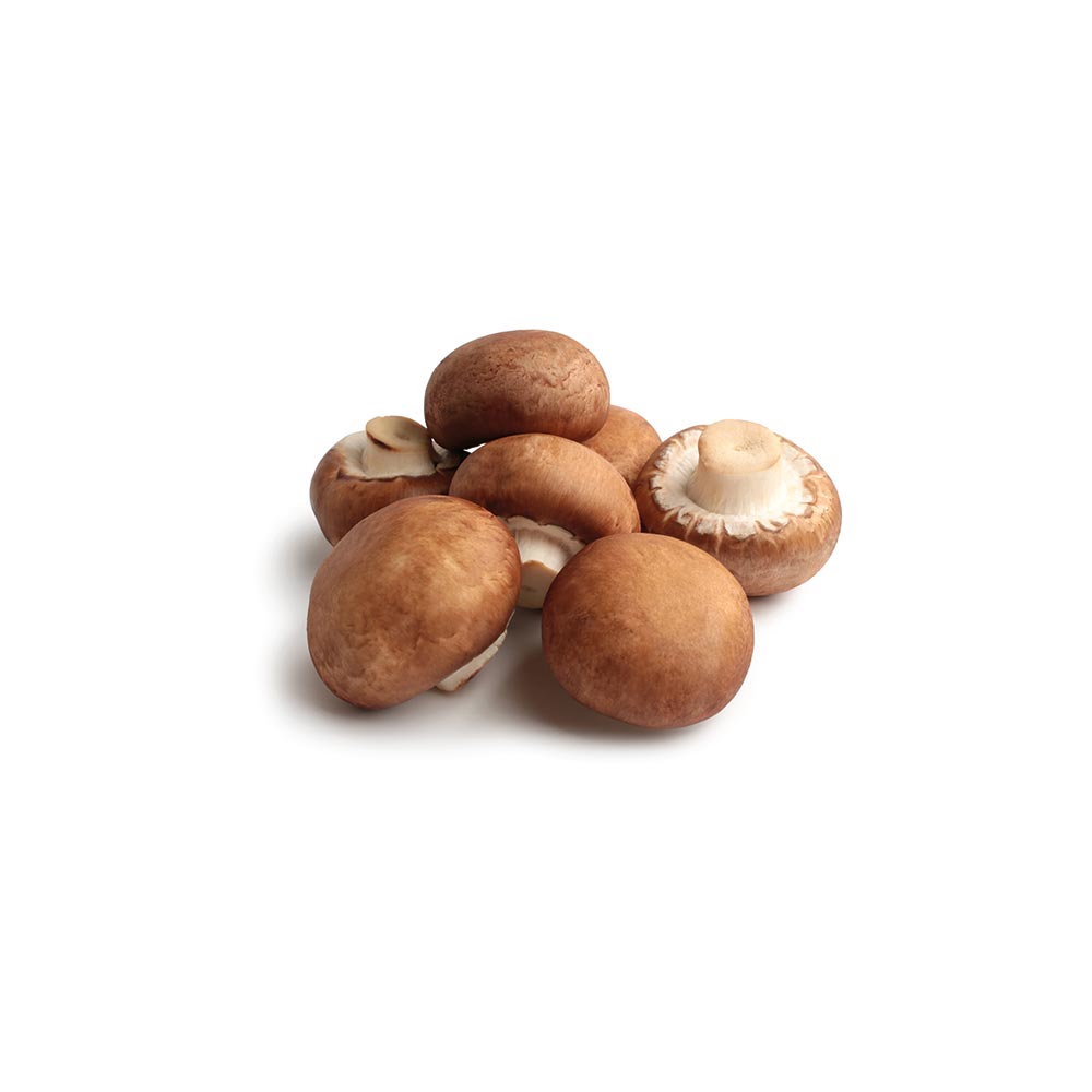 Organic Chestnut Mushrooms (Kastanje Champignons), 250 gr