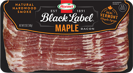 Hormel Black Label Bacon Maple Syrup, 12 x 16 oz