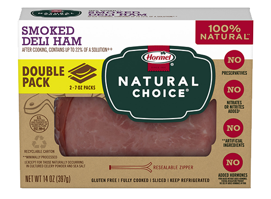 Hormel Natural Choice Smoked Ham, 12 x 9 oz