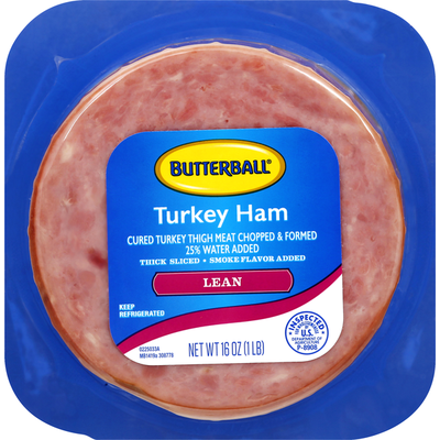 Butterball Turkey Ham Lean, 16 oz