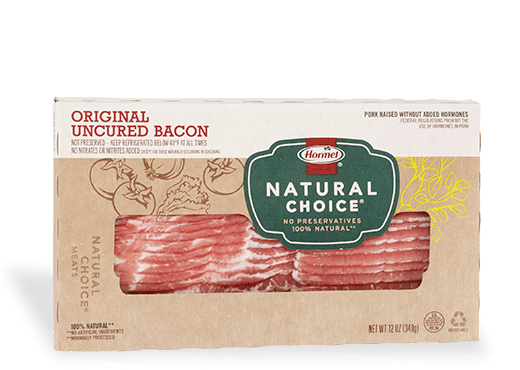Hormel Original Uncured Bacon, 12 oz